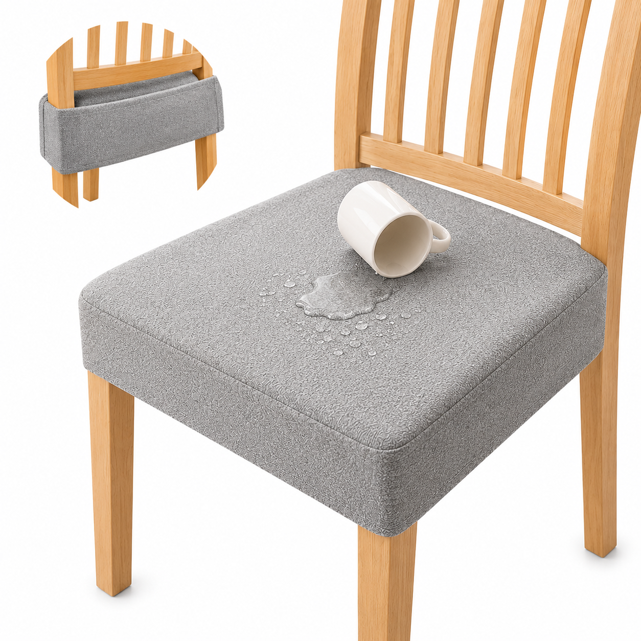 SitPure - Waterafstotende Stretch Stoelhoezen