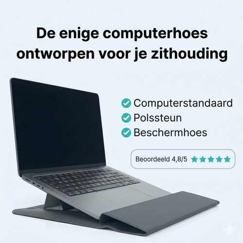 ZenWork - Ergonomische Laptophoes & Standaard