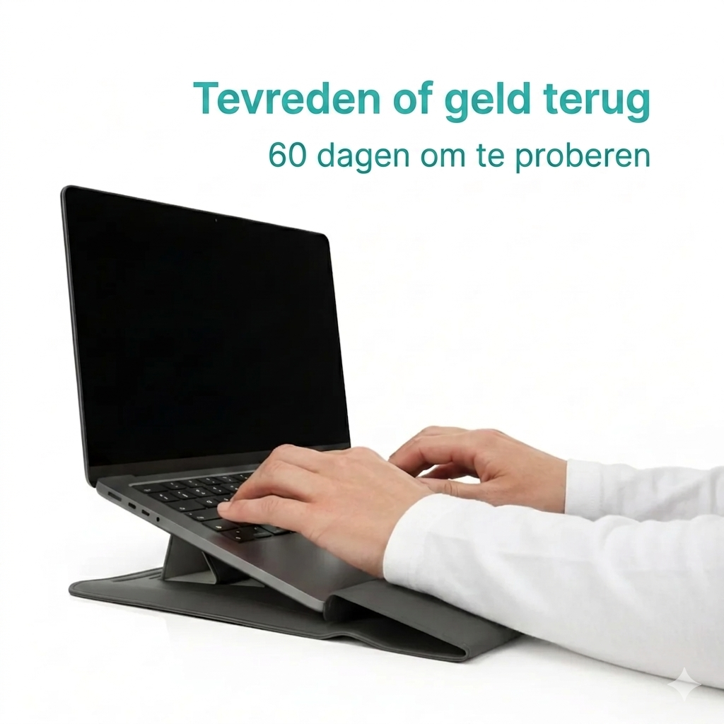 ZenWork - Ergonomische Laptophoes & Standaard